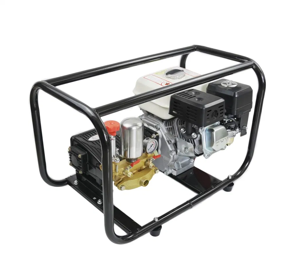 Htp 22mm/30mm Direct Connection Agricultural Gasoline Engine Power Sprayer Pump with Frame